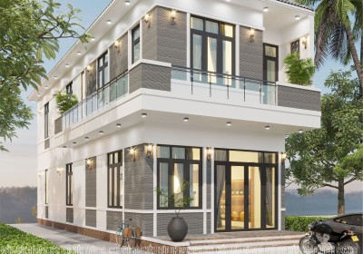 Mẫu nhà hiện đại 2 tầng đẹp 
